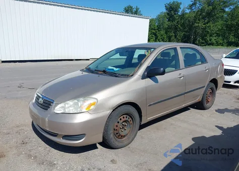 2005 Toyota Corolla Ce from USA, damaged, VIN 2T1BR32E65C327881